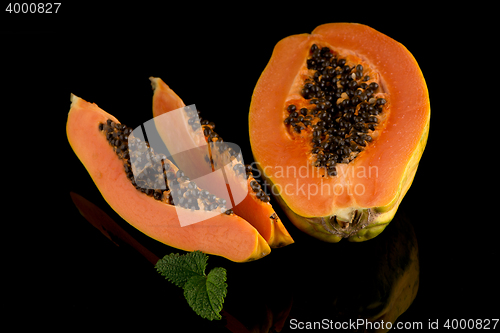 Image of Fresh and tasty papaya