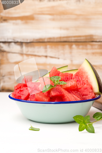 Image of Fresh watermelon slices