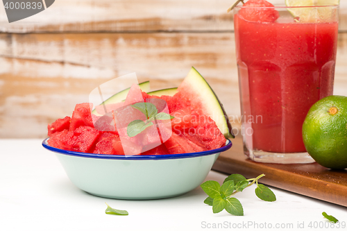 Image of Fresh watermelon slices