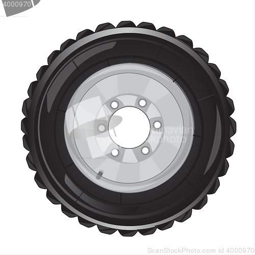 Image of Wheel of the car