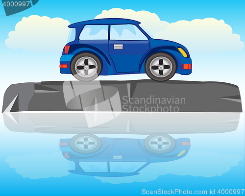 Image of Car on stone
