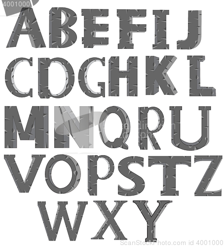 Image of English alphabet