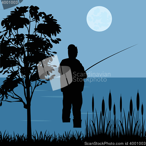 Image of Fisherman goes fishing