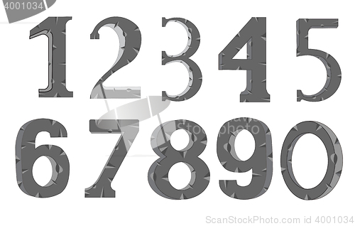 Image of Decorative numerals