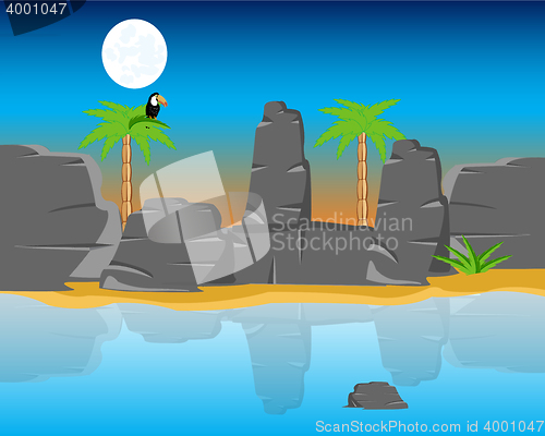 Image of Tropical coast