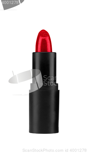 Image of lipstick on white background