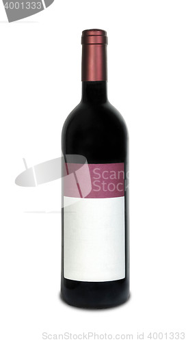 Image of red wine bottle