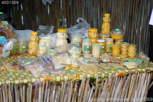 Image of Sale of honey.