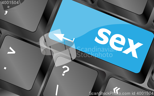 Image of Sex button on laptop keyboard keys. Keyboard keys icon button vector. Keyboard Icon, Keyboard Icon Vector, Keyboard Icon Art, Keyboard Icon App