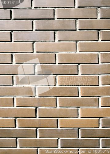 Image of Texture in the form of a yellow brick wall