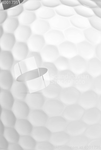 Image of Close up of a golf ball