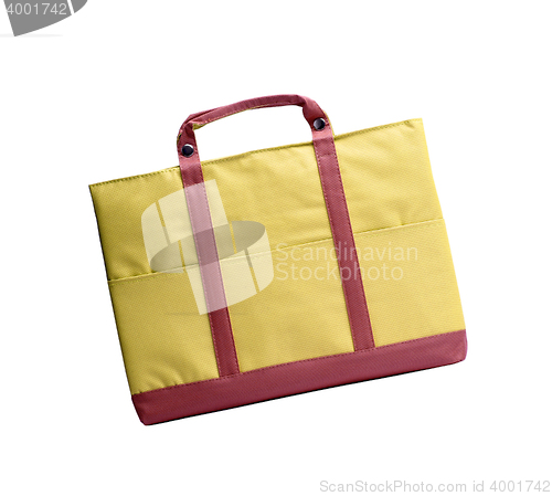 Image of Laptop bag isolated on white