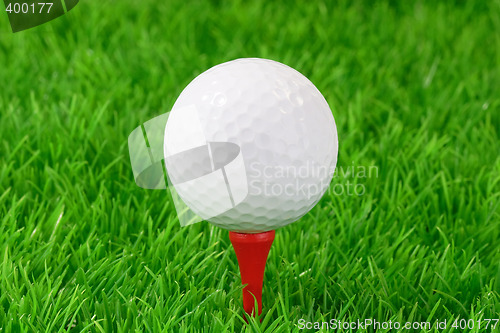 Image of  Playing golf