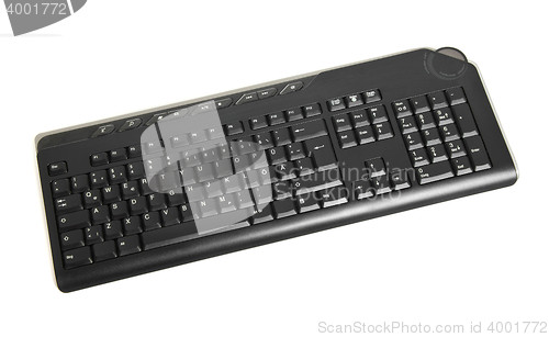 Image of Computer keyboard isolated on white