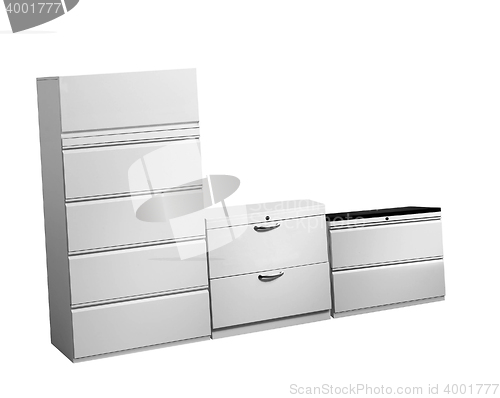 Image of white furniture collection