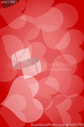 Image of Valentine\'s day background with hearts