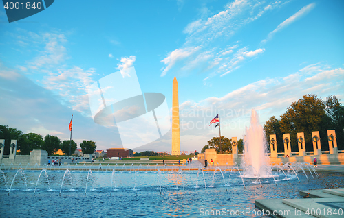 Image of World War II Memorial in Washington, DC