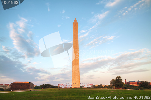 Image of Washington Memorial monument in Washington, DC