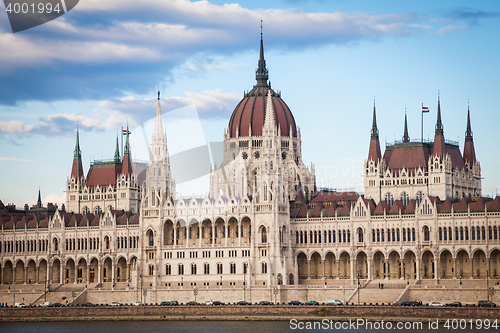 Image of Budapest parliament view