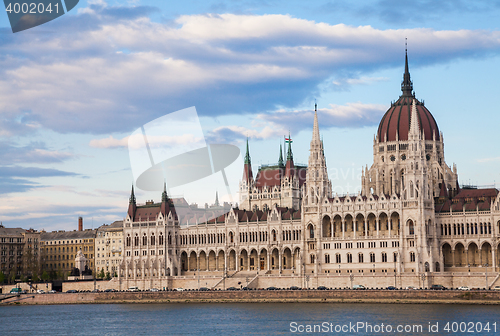 Image of Budapest parliament view