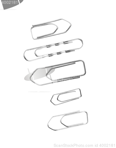 Image of Collection of paper clips