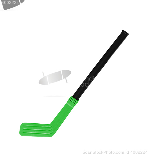Image of Hokey stick on the white background