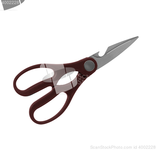 Image of Scissors isolated on the white background