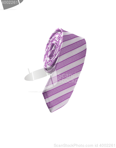 Image of purple necktie