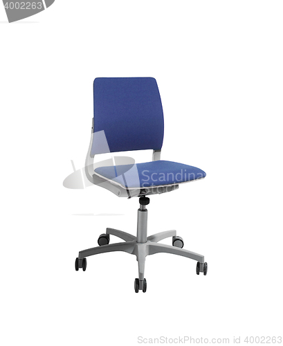 Image of office chair isolated against white background