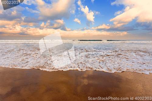 Image of Kuta beach in Bali Indonesia