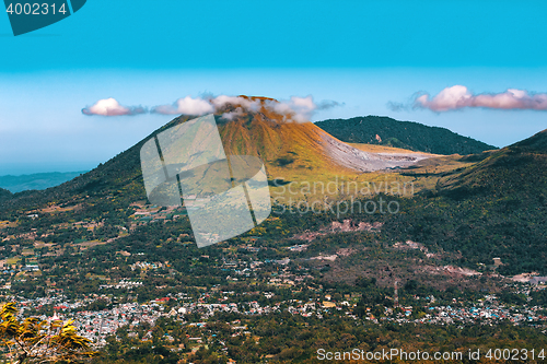 Image of Mahawu volcano, Sulawesi, Indonesia