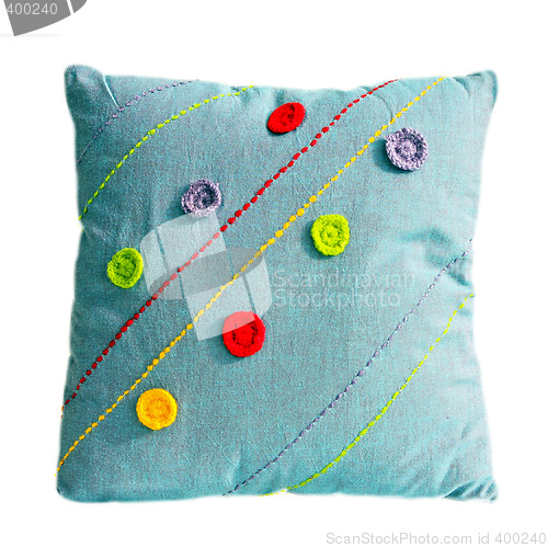 Image of Pillow blue