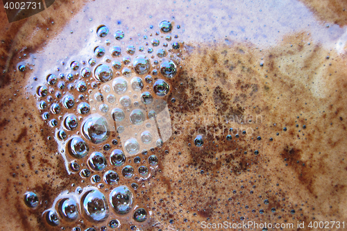 Image of coffee drink texture