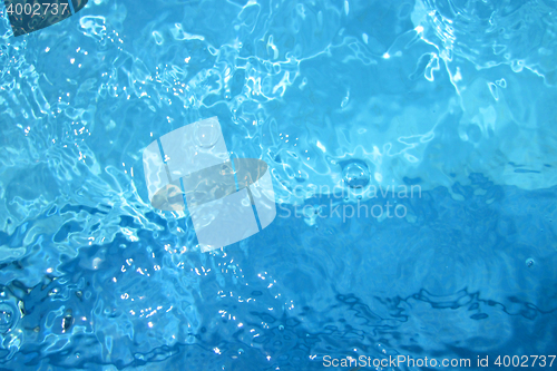 Image of blue water texture