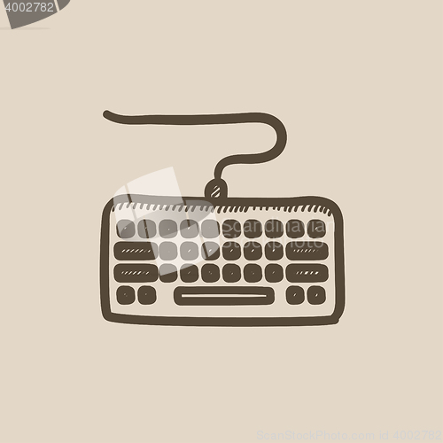 Image of Keyboard sketch icon.