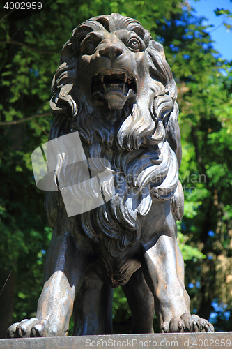 Image of Jesenik Spa Statue - Lion