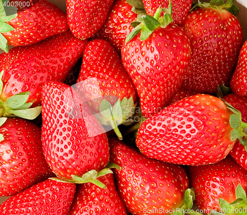 Image of fresh strawberry, texture close up, background