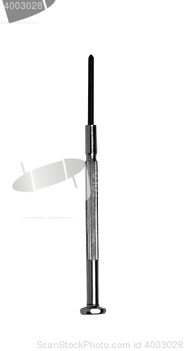 Image of Screwdriver isolated on the white background