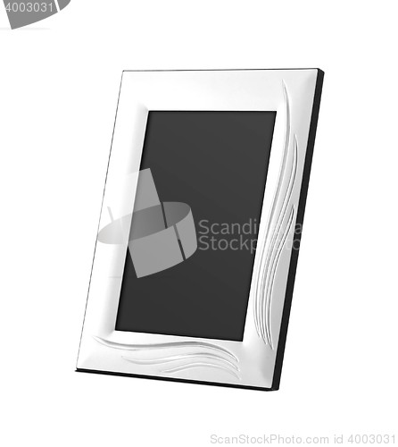 Image of White photo frame