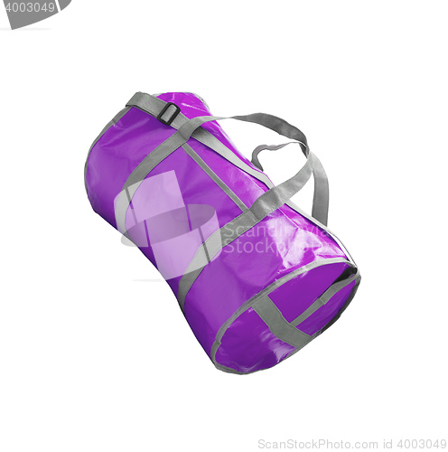 Image of violet sport bag