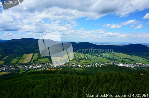 Image of jeseniky mountains landscape