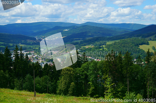 Image of jeseniky mountains landscape