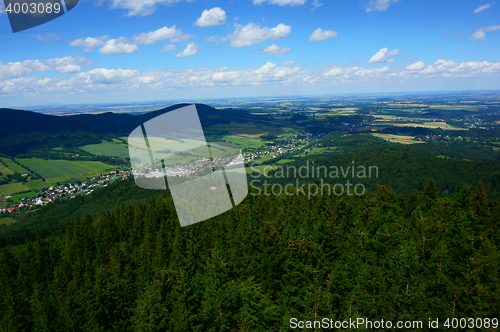 Image of jeseniky mountains landscape