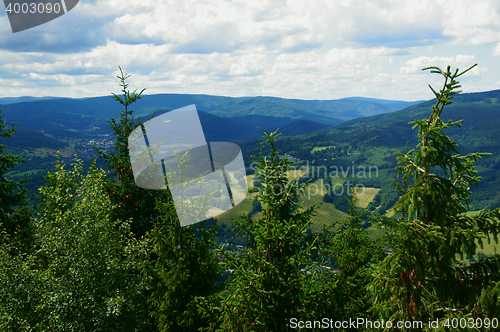 Image of jeseniky mountains landscape