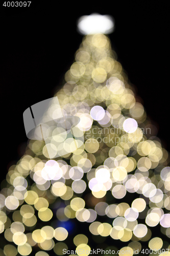 Image of abstract christmas tree