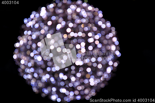 Image of christmas lights texture
