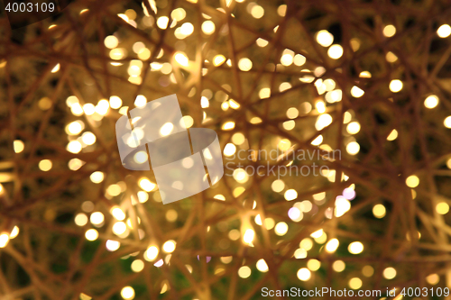 Image of christmas lights texture