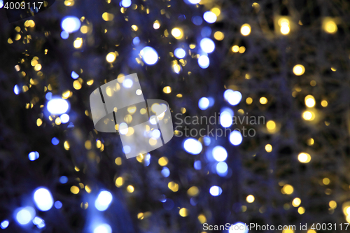 Image of christmas lights texture