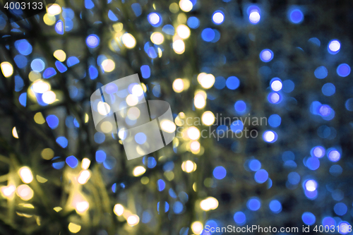 Image of christmas lights texture