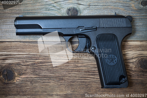 Image of vintage Soviet Russian handgun